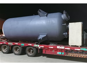 24000L磁力反應(yīng)釜已完工發(fā)往呂梁