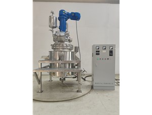 150L不銹鋼機械密封油浴電加熱反應釜已完工發(fā)往佛山